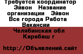 Требуется координатор Эйвон › Название организации ­ Эйвон - Все города Работа » Вакансии   . Челябинская обл.,Карабаш г.